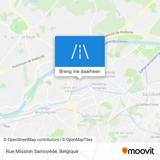 Rue Mission Samoyède kaart