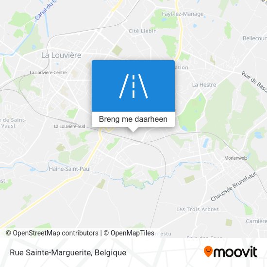 Rue Sainte-Marguerite kaart