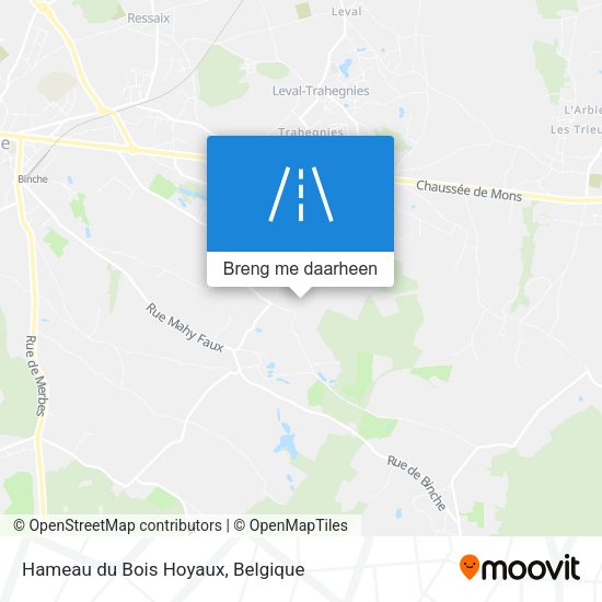 Hameau du Bois Hoyaux kaart