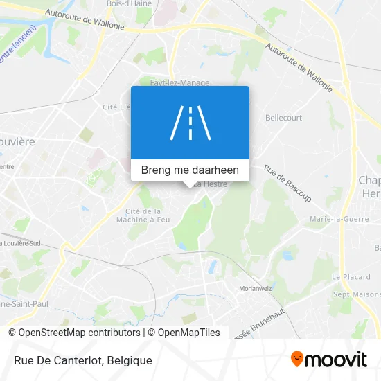 Rue De Canterlot kaart