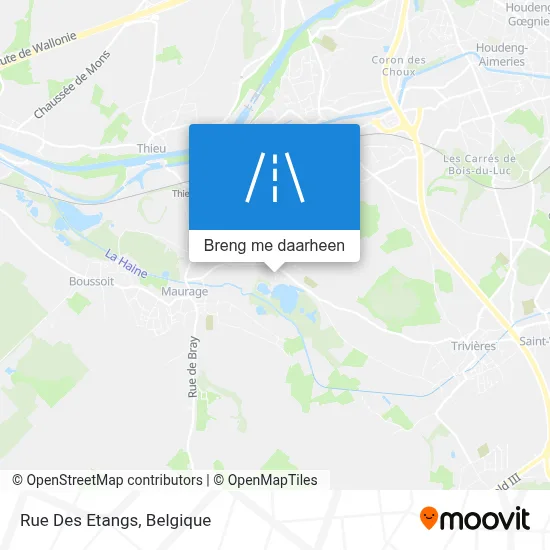 Rue Des Etangs kaart