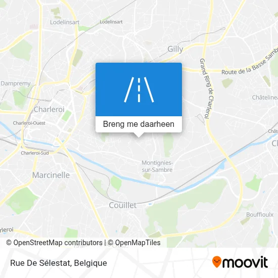 Rue De Sélestat kaart