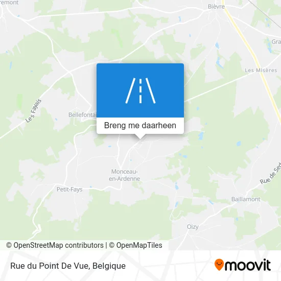 Rue du Point De Vue kaart