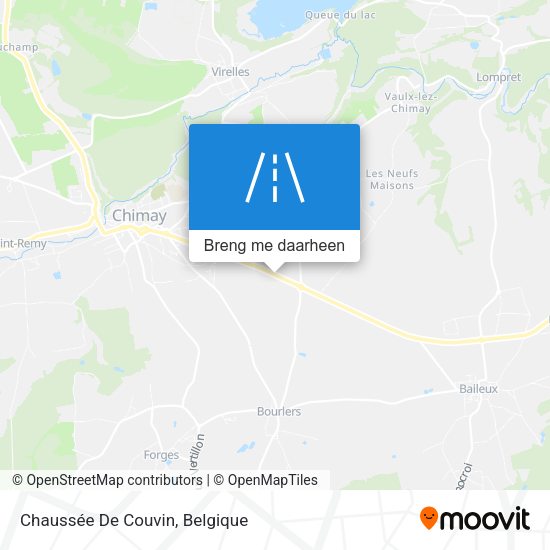 Chaussée De Couvin kaart