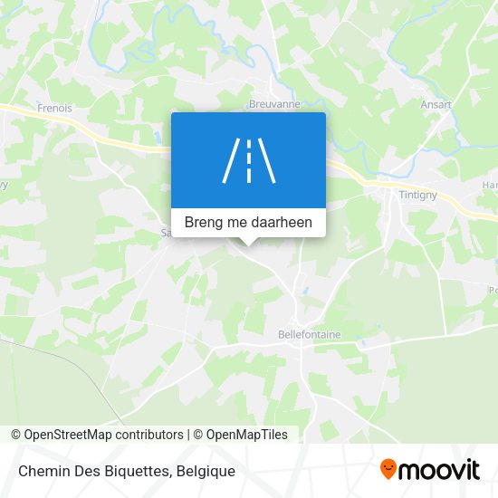 Chemin Des Biquettes kaart