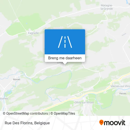 Rue Des Florins kaart