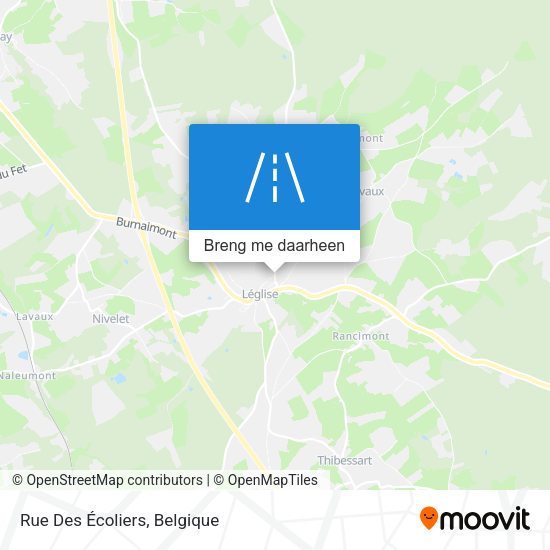 Rue Des Écoliers kaart