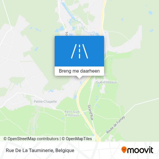 Rue De La Tauminerie kaart