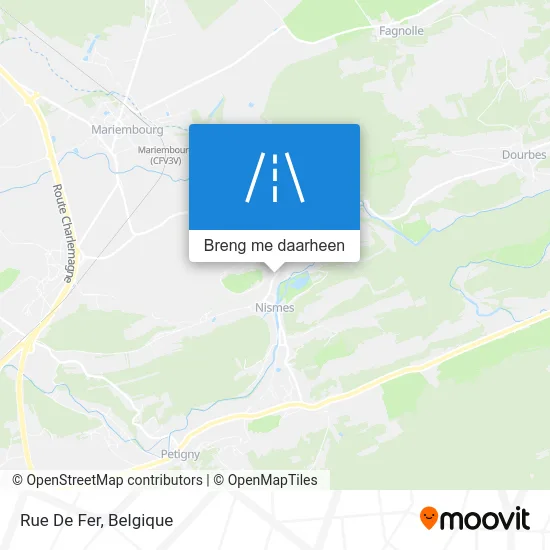 Rue De Fer kaart