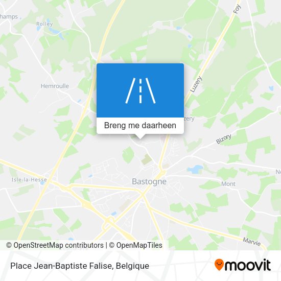Place Jean-Baptiste Falise kaart