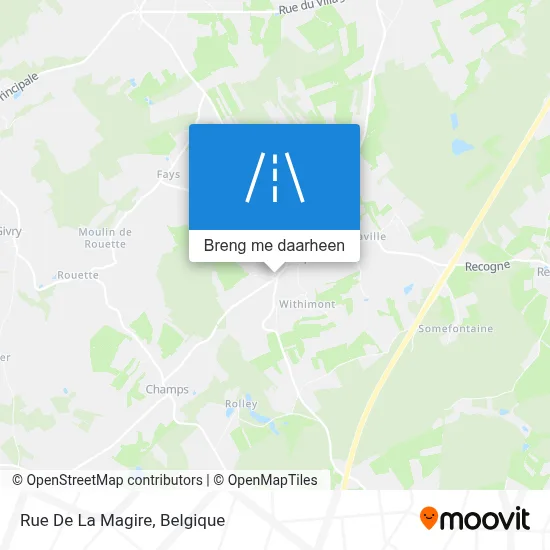 Rue De La Magire kaart