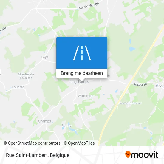 Rue Saint-Lambert kaart