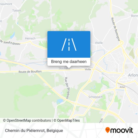 Chemin du Piélemrot kaart