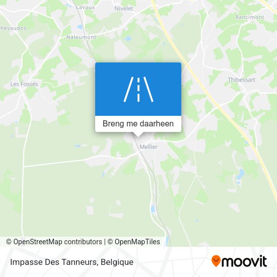 Impasse Des Tanneurs kaart