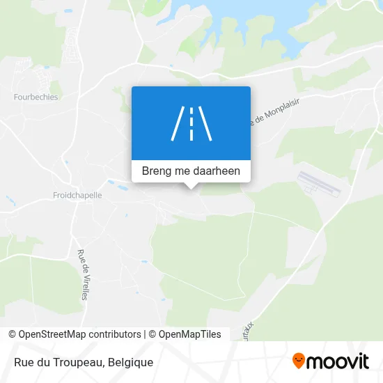 Rue du Troupeau kaart