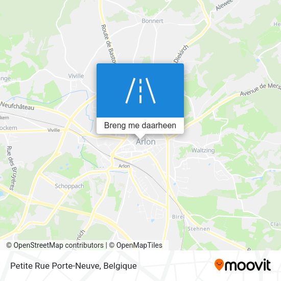 Petite Rue Porte-Neuve kaart