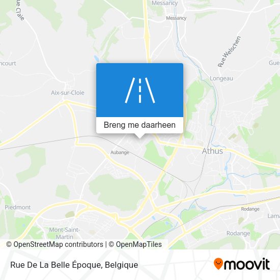 Rue De La Belle Époque kaart