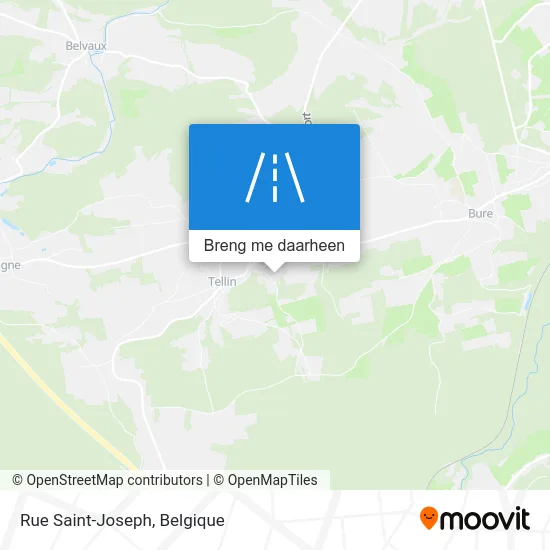 Rue Saint-Joseph kaart