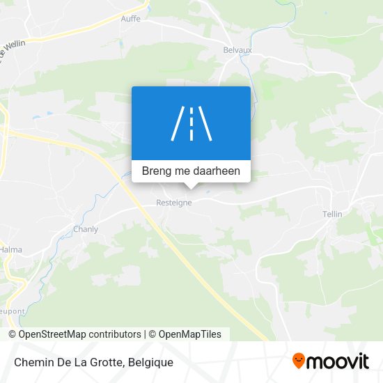 Chemin De La Grotte kaart