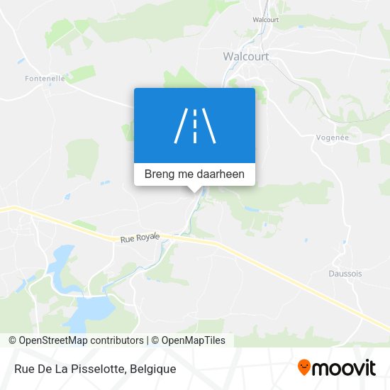 Rue De La Pisselotte kaart