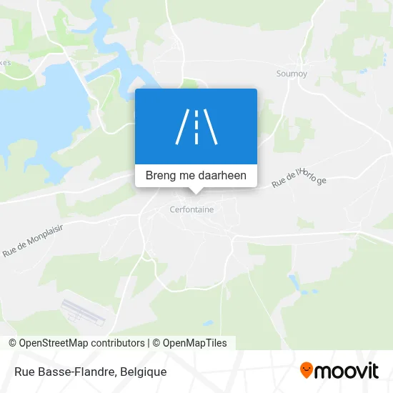 Rue Basse-Flandre kaart