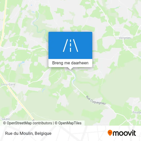 Rue du Moulin kaart