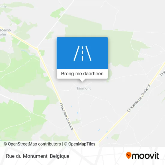 Rue du Monument kaart