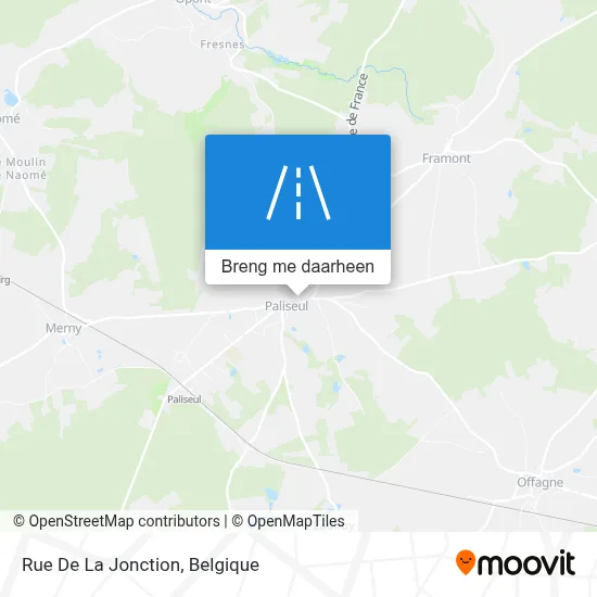 Rue De La Jonction kaart