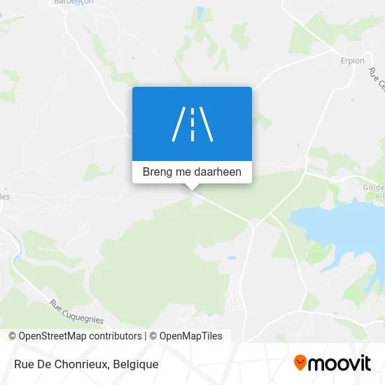 Rue De Chonrieux kaart