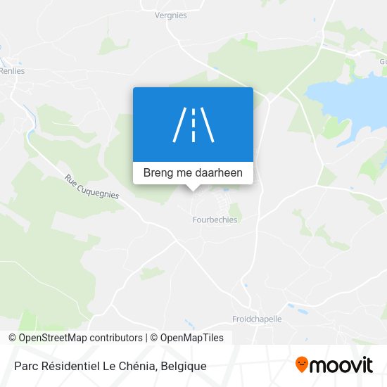 Parc Résidentiel Le Chénia kaart