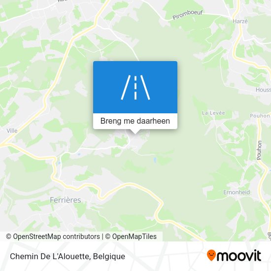 Chemin De L'Alouette kaart