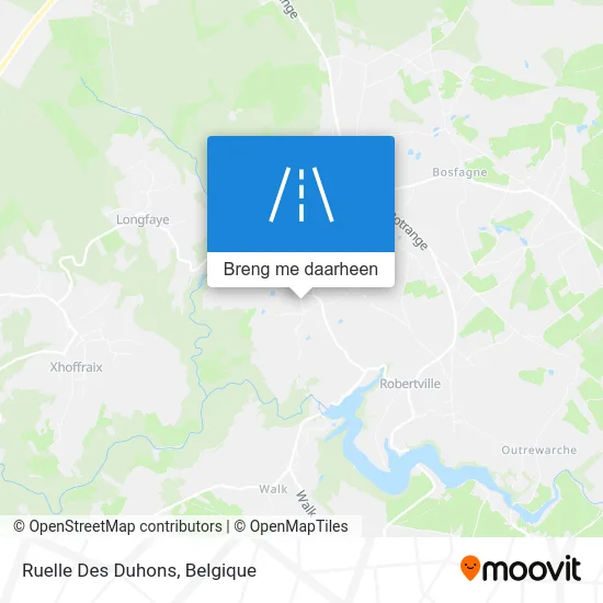 Ruelle Des Duhons kaart