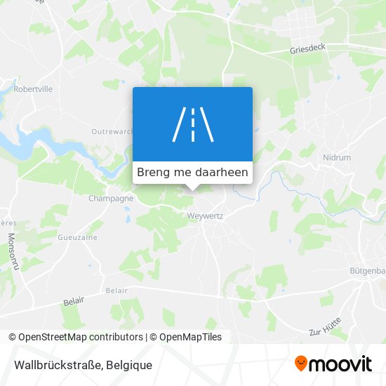 Wallbrückstraße kaart