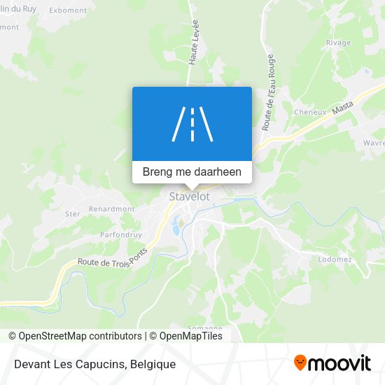 Devant Les Capucins kaart