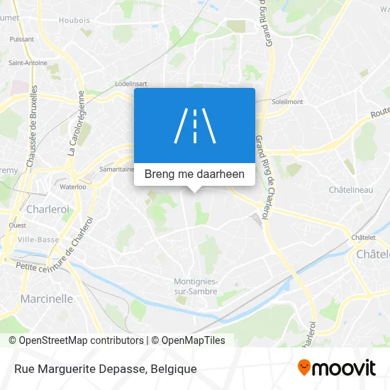 Rue Marguerite Depasse kaart