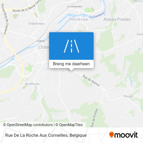 Rue De La Roche Aux Corneilles kaart