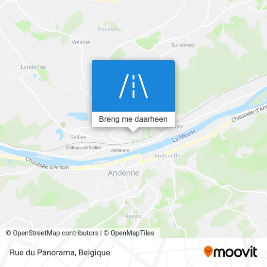 Rue du Panorama kaart