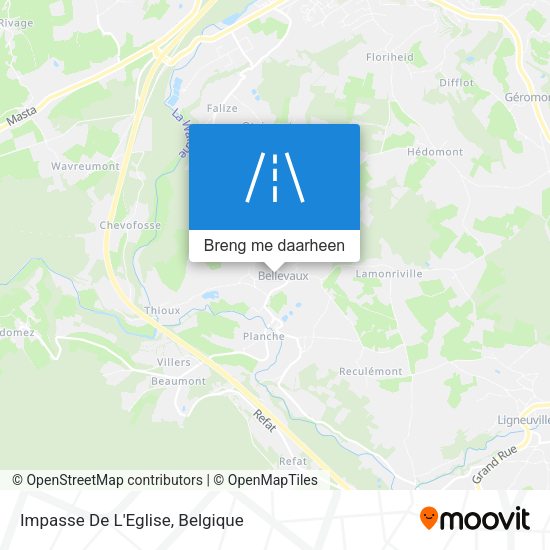 Impasse De L'Eglise kaart