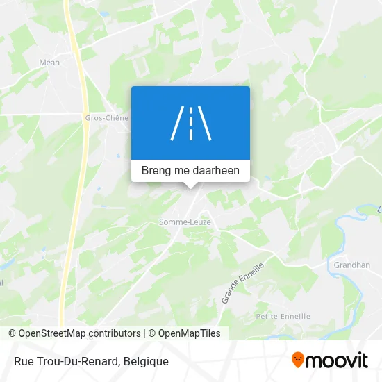 Rue Trou-Du-Renard kaart