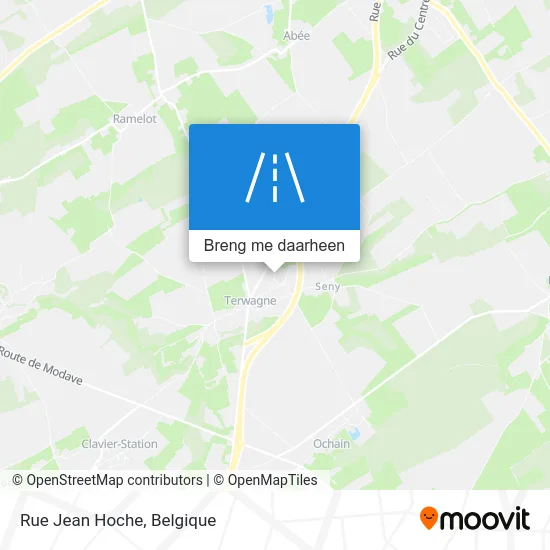 Rue Jean Hoche kaart