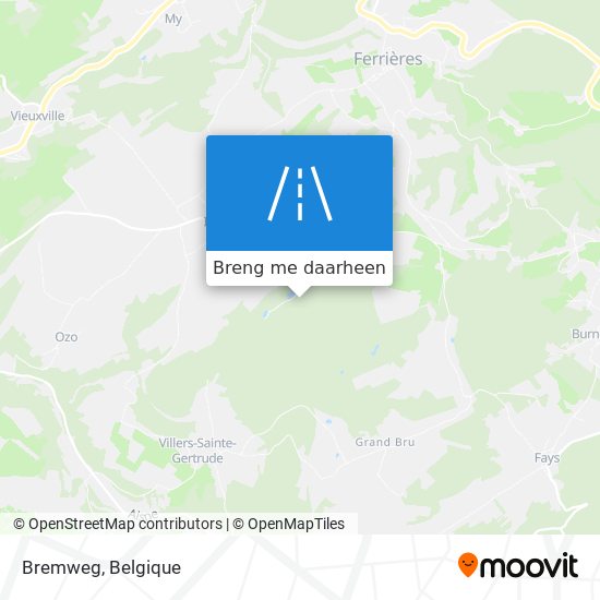 Bremweg kaart