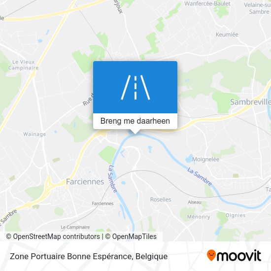 Zone Portuaire Bonne Espérance kaart