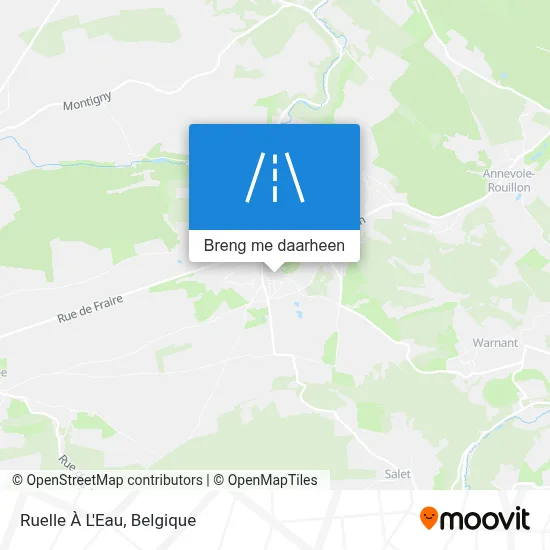 Ruelle À L'Eau kaart