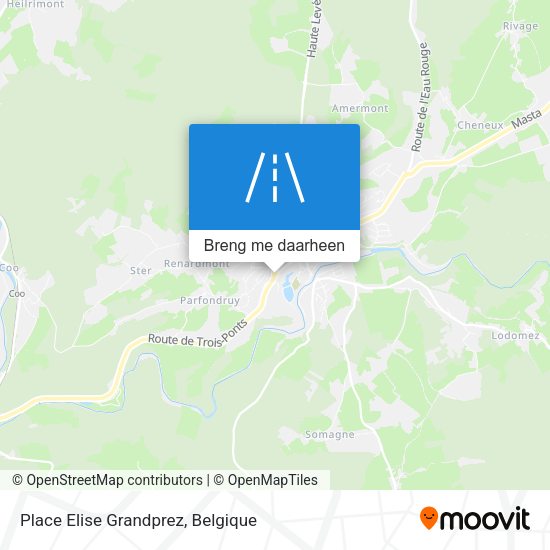 Place Elise Grandprez kaart