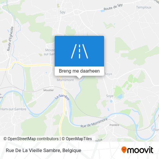 Rue De La Vieille Sambre kaart