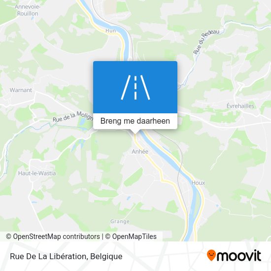 Rue De La Libération kaart