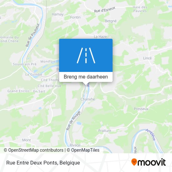 Rue Entre Deux Ponts kaart