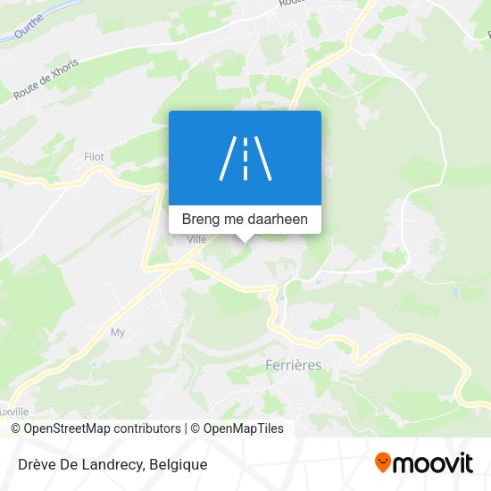 Drève De Landrecy kaart