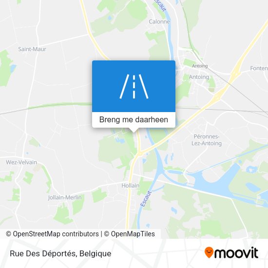 Rue Des Déportés kaart