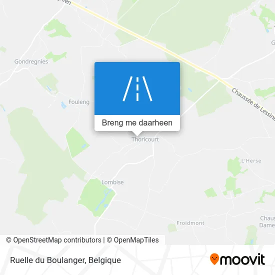 Ruelle du Boulanger kaart